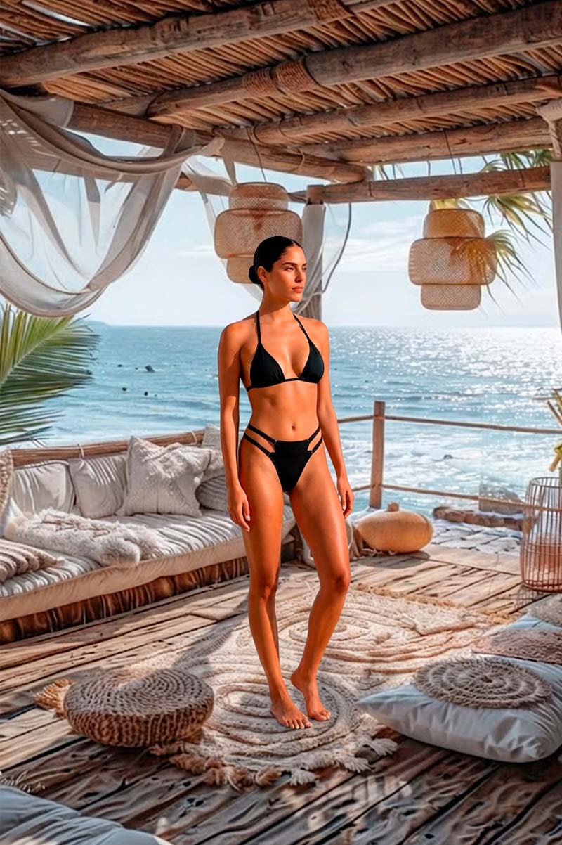Biquíni Anitta Preto